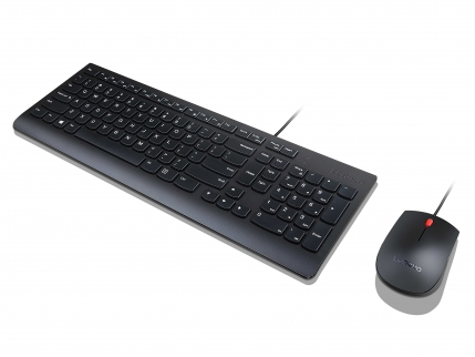 Clavier Filaire Lenovo 4X30L79921 – QWERTY, Pavé Numérique, Touches Multimédia - vue 2