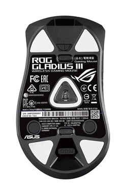 Ratón Gamer con cable Asus Rog Gladius III RGB (Negro)