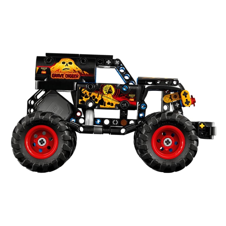 LEGO Technic Monster Jam Grave Digger Feu et Glace 42219 - vue 4