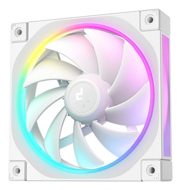 DeepCool FL12 WH Carcasa del ordenador Ventilador 12 cm Blanco 1 pieza(s)