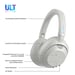 Sony WHULT900NW auricular y casco Auriculares Inalámbrico y alámbrico Diadema Llamadas/Música Bluetooth Blanco