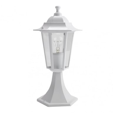 Abrila Auriga Sobremuro Exterior Clásico 1×E27 IP44, Blanco, 38X19X19
