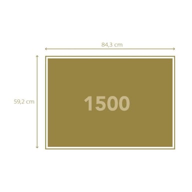 CLEMENTONI - Compacto 1500 piezas - Harry Potter