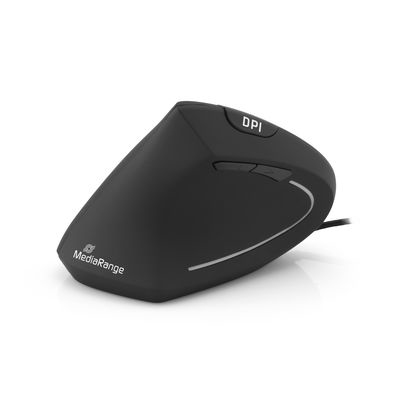 MediaRange MROS231 Bureau Gauche USB Type A Optique 2400 DPI Neuf - vue 3