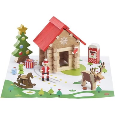 Casa del árbol de Papá Noel - Bloques de construcción - JEUJURA - 60 piezas