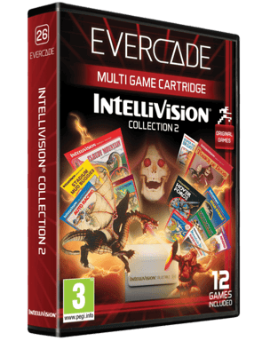 Blaze Evercade - Intellivision Cartucho 2 - Cartucho No. 26