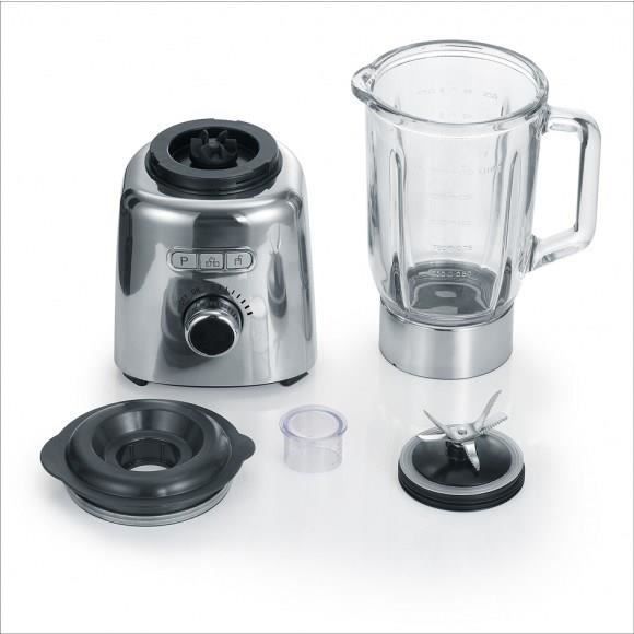 Blender SEVERIN SM3710 Pichet en verre 1 5 Inox - vue 6