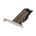 Microconnect MC-PCIE-X4M2 scheda di interfaccia e adattatore Interno M.2 (PCIe x4 M.2 Key NMVe SSD Adapt - NGFF M Key B, Dual Interface - Low & High Profile Bracket included - Warranty: 36M)