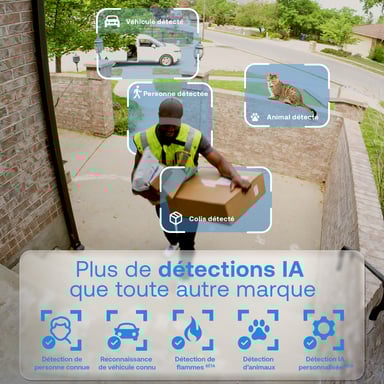 Arlo Ultra 2 Caméra de Surveillance extérieure, caméra additionnelle noir