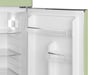 Schneider SCDD211V-VAE - Réfrigérateur double porte 211L Vintage Vert amande