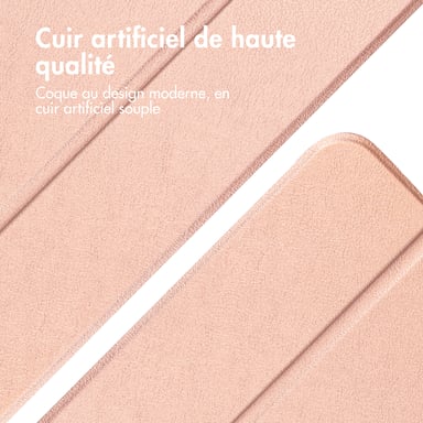 imoshion Coque tablette Trifold pour Xiaomi Pad 6S Pro 12.4 - Rose Doré