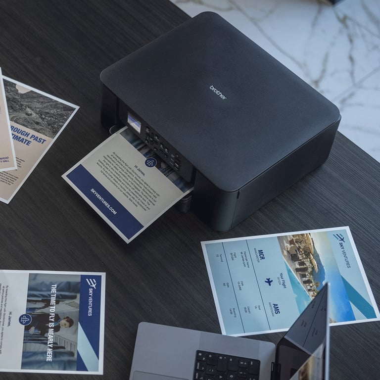 Brother DCP-J1310DW Imprimante à jet d'encre compacte sans fil 3-en-1 - Neuf