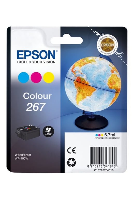 Epson Multipack 267 Cyan Jaune - vue 5