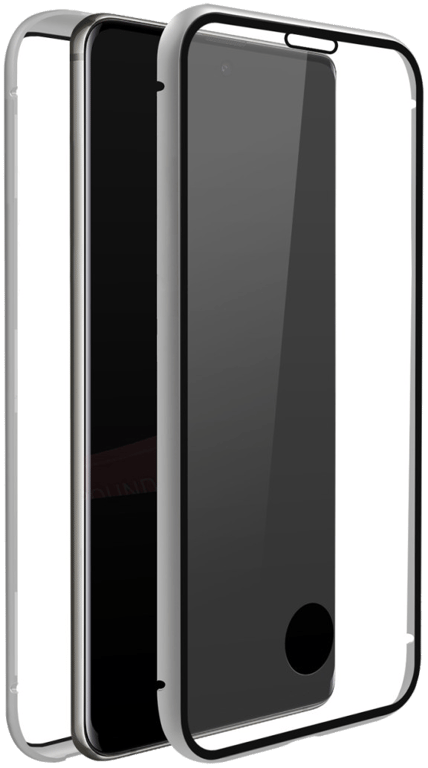 Coque de protection 360° Glass pour Samsung Galaxy S20+, argent