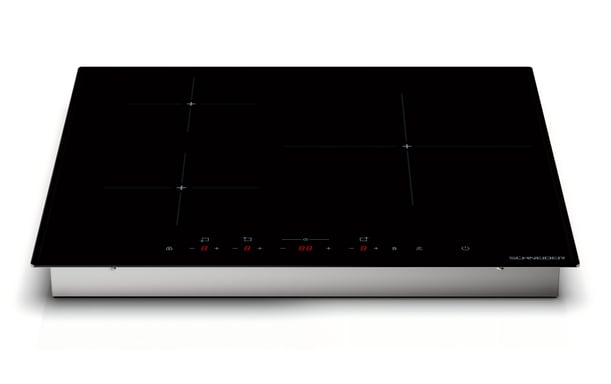 Schneider SCTI603BS - Table induction 3 feux Noir