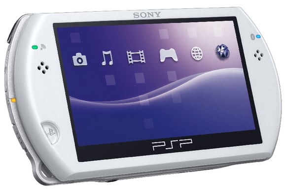 Console PSP Go, Blanc