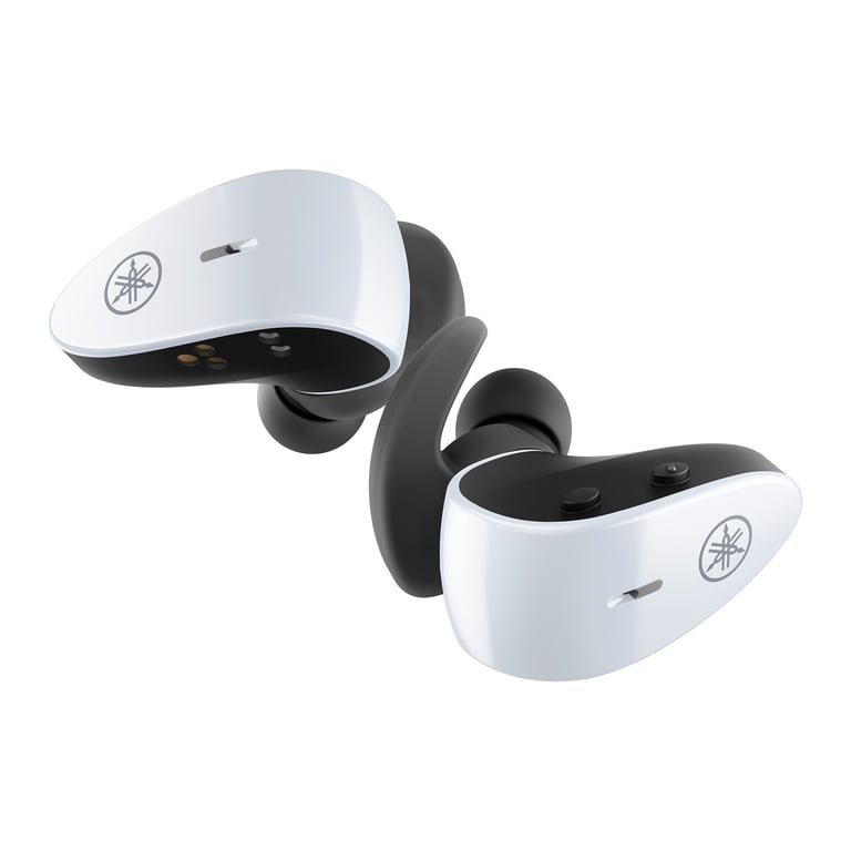 Yamaha TW-ES5A Casque True Wireless Stereo (TWS) Ecouteurs Musique Bluetooth Blanc - Neuf