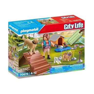 Playmobil 70676 Set De Regalo Entrenadora De Perros