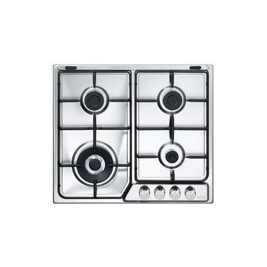 De Longhi IF 46 ASDV SP N Plaque de cuisson encastrable 58 cm Gaz 4 feux Acier inoxydable - Neuf