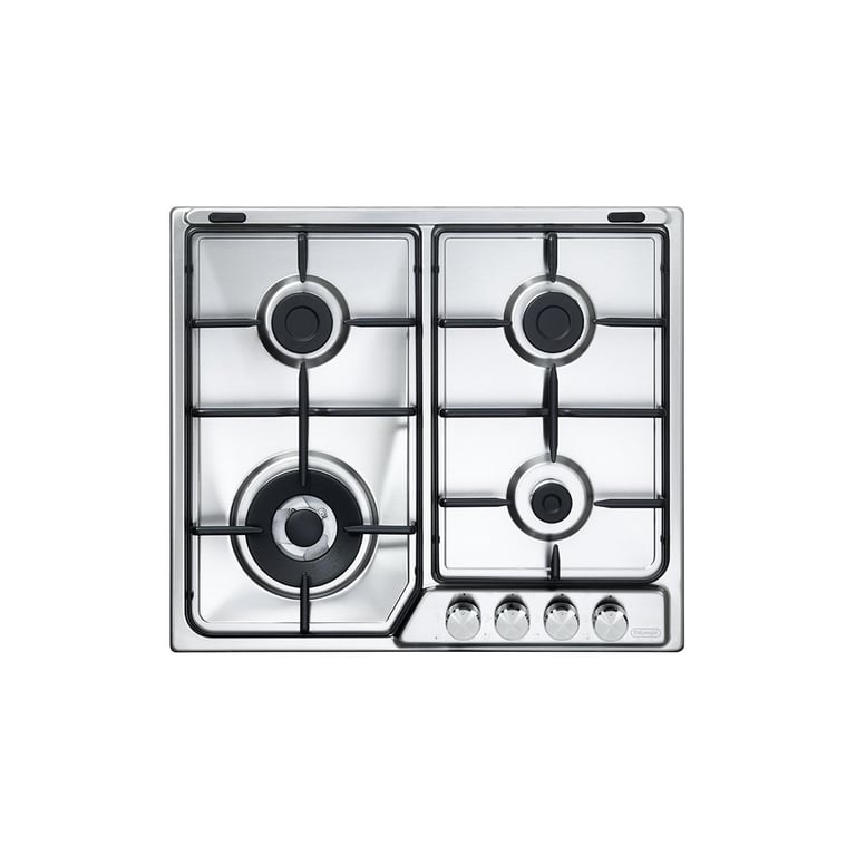 DELONGHI IF46ASDVSPN Plaque de cuisson 4 feux 1 triple couronne valV. sécurité inox - vue 2