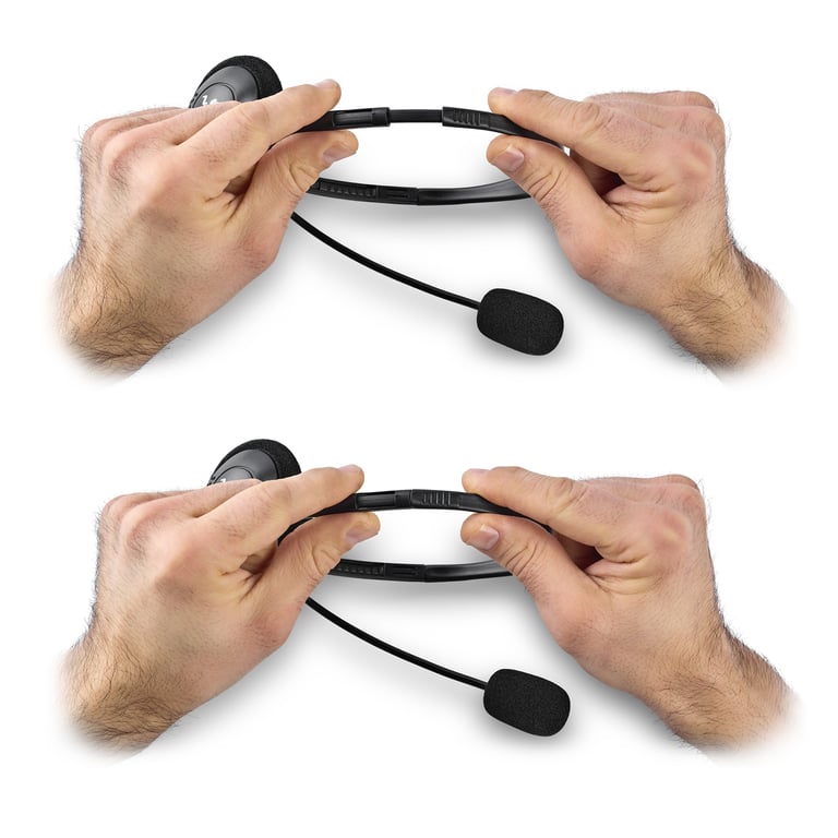 Casque NGS MS103 MAX – Filaire, Microphone Réglable, Contrôle Volume - vue 2