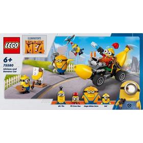 Lego 75580 - Minions y Coche Banana