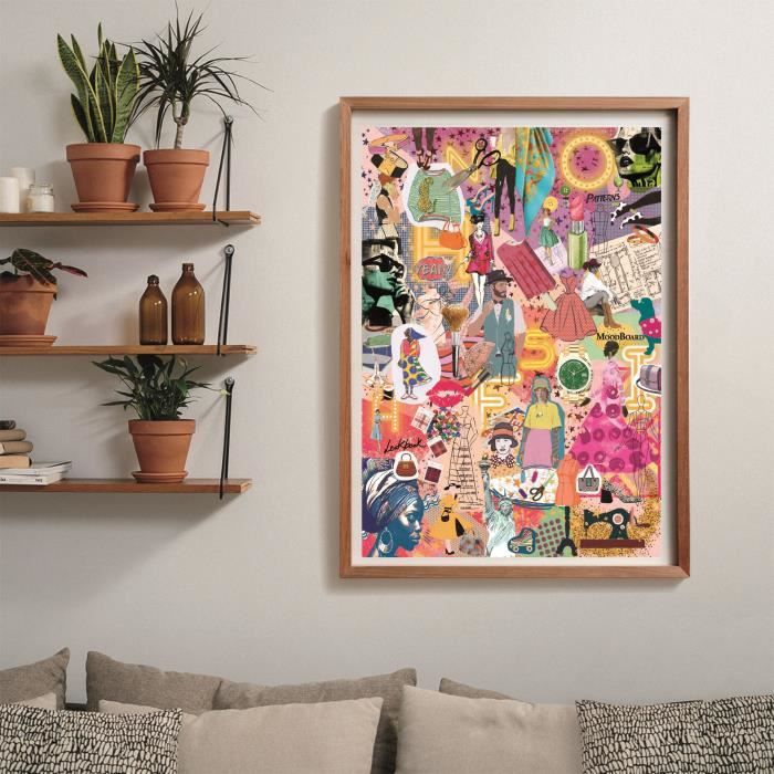 Puzzle Compact 1000 pièces : Mode & Design Clementoni Puzzles - vue 6