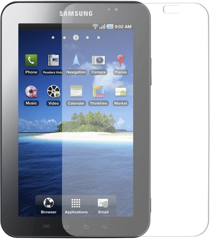 Film de Protection D'Ecran Anti Tache Reflet Rayures Samsung Galaxy Tab Gt P1000 Plastique YONIS