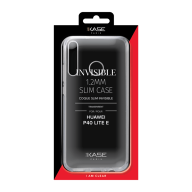 Guscio sottile e invisibile per Huawei P40 lite E 1,2 mm, trasparente