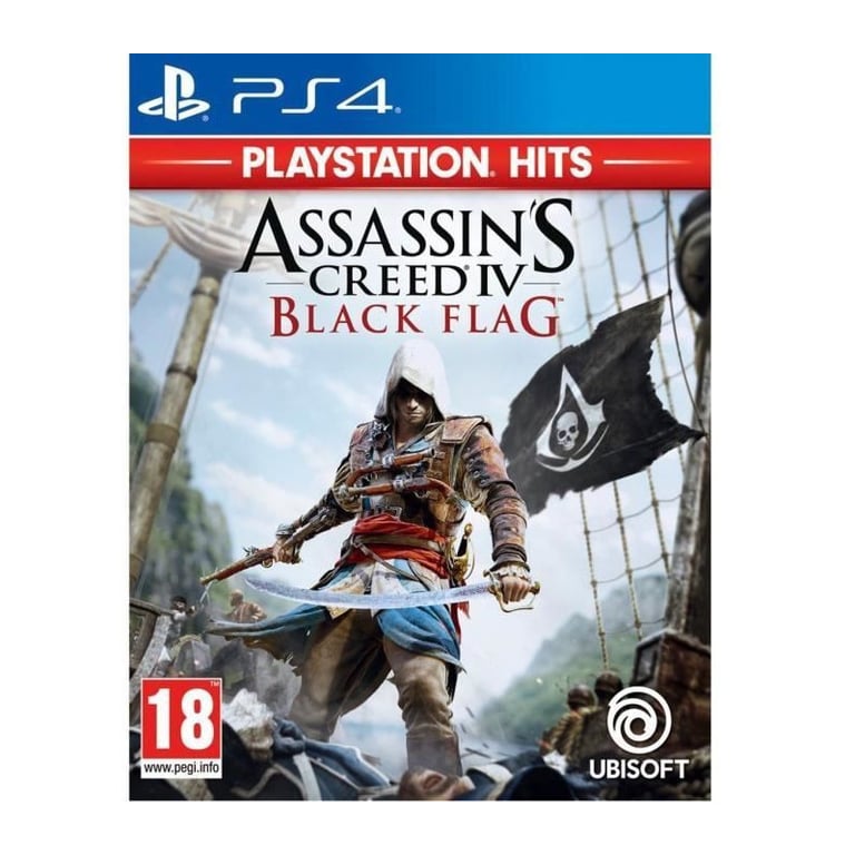 Assassins Creed 4 Black Flag Playstation HITS Jeu PS4 - Neuf