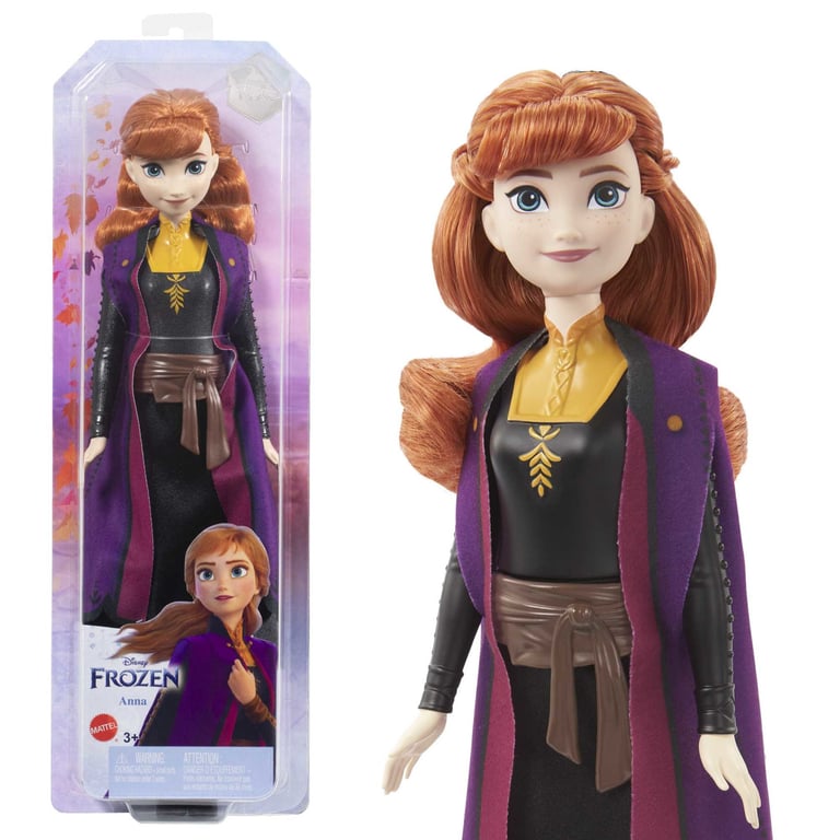 Poupée Disney HLW50 – Anna La Reine des Neiges 2 avec Accessoires - vue 9