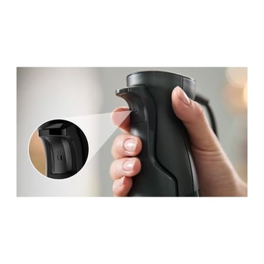 Batidora de mano - BOSCH - MSM4B621 - 1000 W - 4 cuchillas afiladas - Tazón mezclador - Minipicadora - Batidor - Engranajes cerámicos