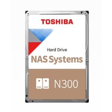 Toshiba N300 10TB HDD 7200rpm SATA III NAS 6Gbit/s + Dynamic Cache