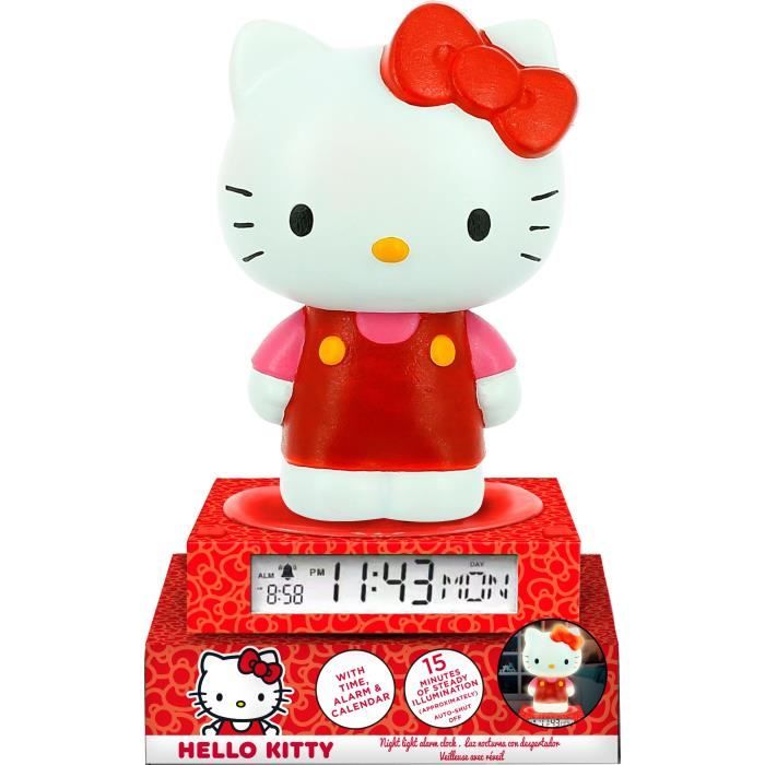 Réveil figurine 3D Hello Kitty & Friend KIDS LICENSING HK50198 - vue 4