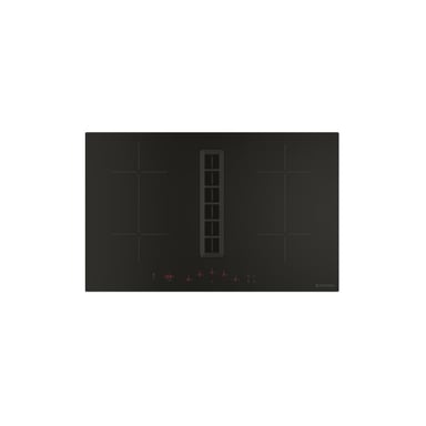 Plaque à induction aspirante Faber Galileo Slim Ring F830 83 cm 4 zones 2 bridges 7200W Verre noir - Neuf