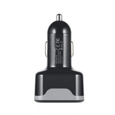 Traceur GPS Voiture Tracker Smart Chargeur Double USB Microphone Intégré Noir YONIS