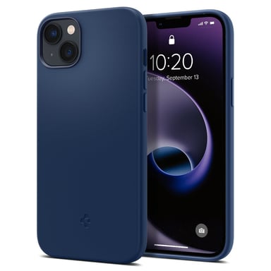 Spigen ACS04921. Guscio protettivo per Apple iPhone 14 Max in silicone, blu