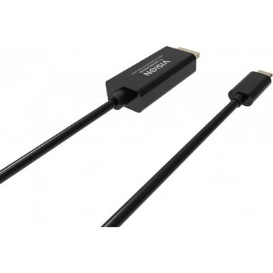 Vision TC 2MUSBCDP8K/BL cable DisplayPort 2 m USB Tipo C Negro