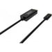 Vision TC 2MUSBCDP8K/BL cable DisplayPort 2 m USB Tipo C Negro