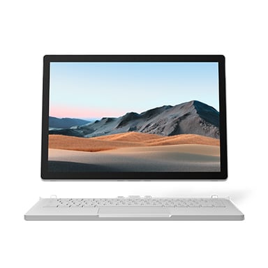 Microsoft Surface Book 3 Intel® Core™ i7 i7-1065G7 Hybride (2-en-1) 34,3 cm (13.5'') Écran tactile 32 Go LPDDR4x-SDRAM 512 Go SSD NVIDIA® GeForce® GTX 1650 Max-Q Wi-Fi 6 (802.11ax) Windows 10 Home Platine