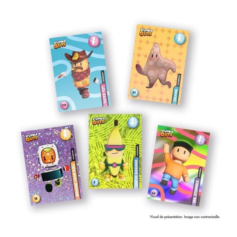 Boîte Panini Stumble Guys TC 2 – 24 Pochettes 144 Cartes - vue 4