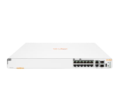 HPE Aruba Instant On 1960 8p 1G Class 4 4p SR1G/2.5G Class 6 PoE 2p 10GBASE-T 2p SFP+ 480W Géré Gigabit Ethernet (10/100/1000) Connexion Ethernet, supportant l'alimentation via ce port (PoE) 1U
