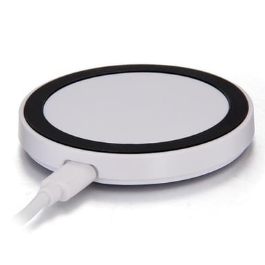 Station Recharge Universelle Sans Fil Chargeur Qi Induction Téléphone Blanc Noir YONIS