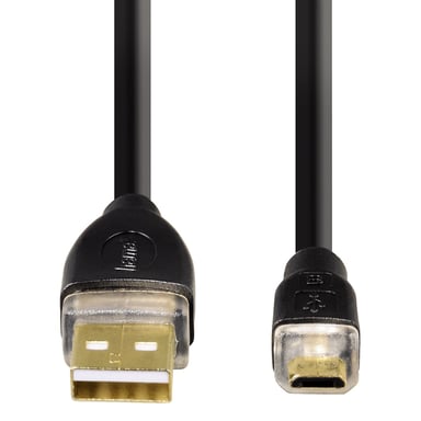 Hama USB Connection Cavo USB 0,75 m USB A USB B Nero