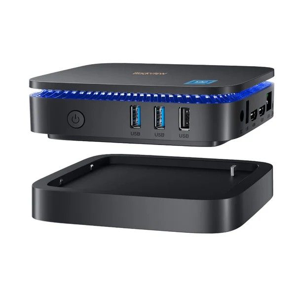 Mini PC Blackview MP60 Intel Twin Lake N150 3.60GHz Max 16 SSD Windows 11 Wifi 6 4K UHD Display NETFLIX - vue 2