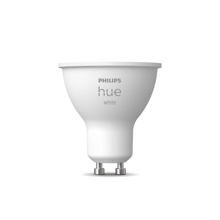 Bombilla LED conectada PHILIPS Hue White GU10 - compatible con Bluetooth