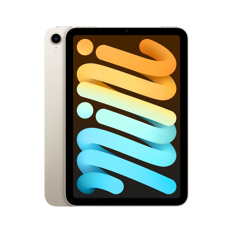 iPad Mini 8,3" de 6ème génération 2021, 256 Go Wifi, Lumière stellaire