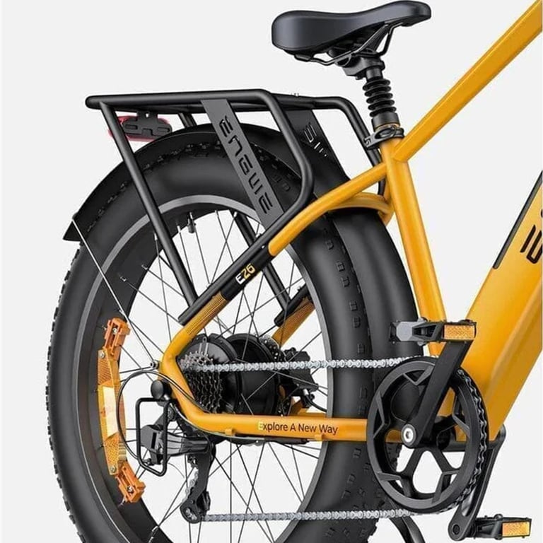Vélo électrique tout terrain à double suspension ENGWE E26 48 V 16 Ah Jaune Neuf - vue 2