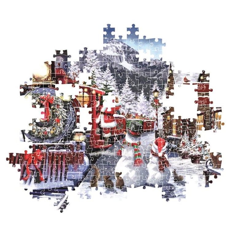 Puzzle 500 pièces Train Station WSnowman - vue 4
