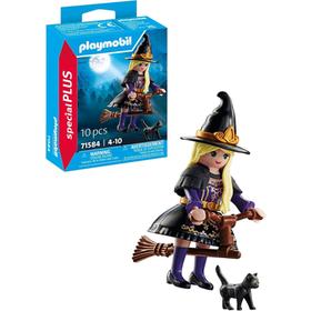 Jeux D'imitation Sorcière Avec Chat Playmobil La Boite